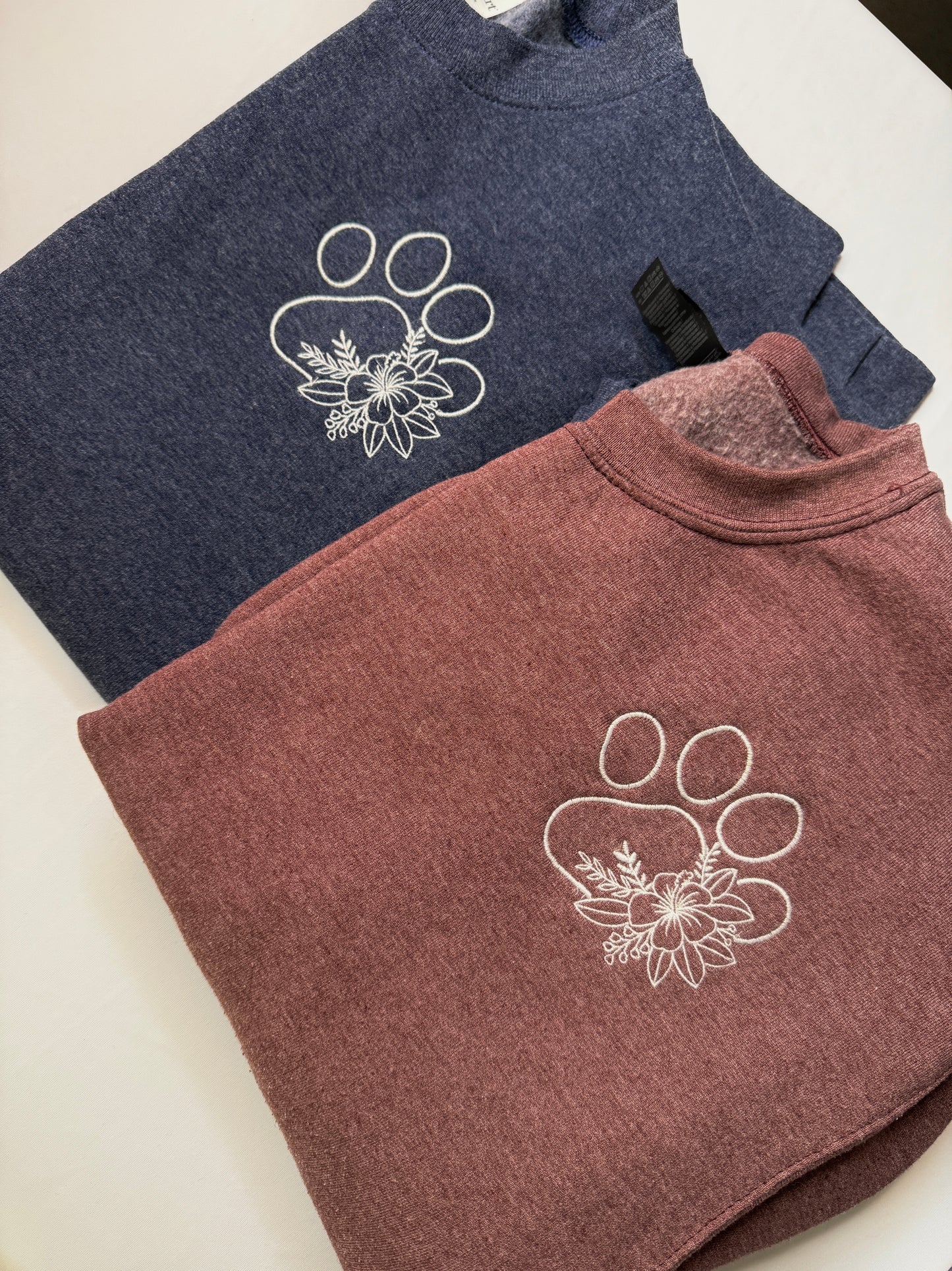 Floral Paw crewneck