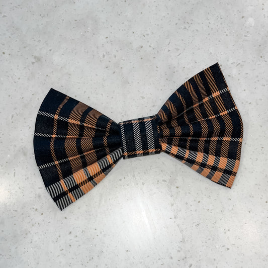 Fall Plaid Bowtie