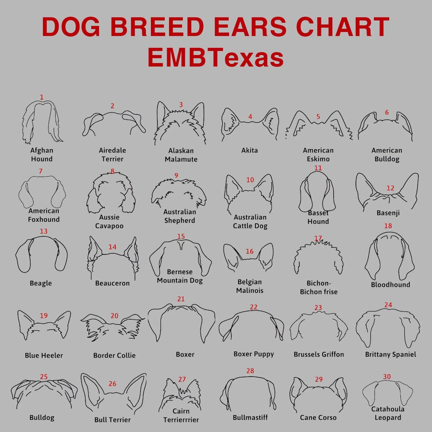 Customized Pet Ear Canvas Tote Bag
