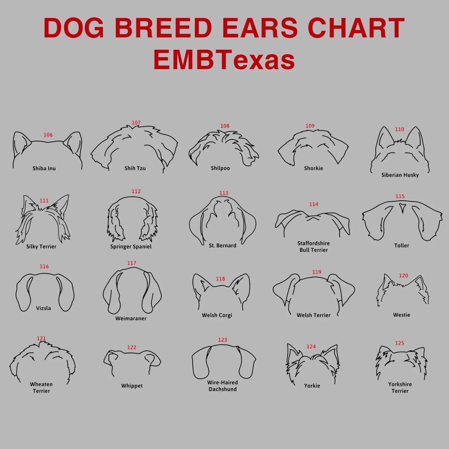 Customized Pet Ear Canvas Tote Bag